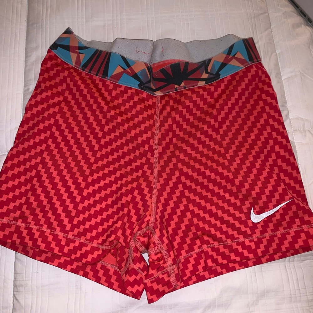 Hot pink nike spandex